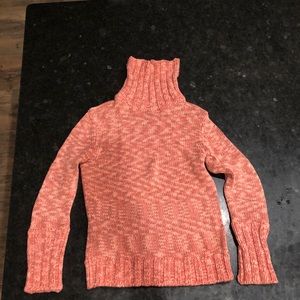 Peach with Gold thread Sweater